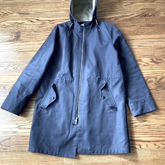 Navy Raincoat - Picture 2 of 5